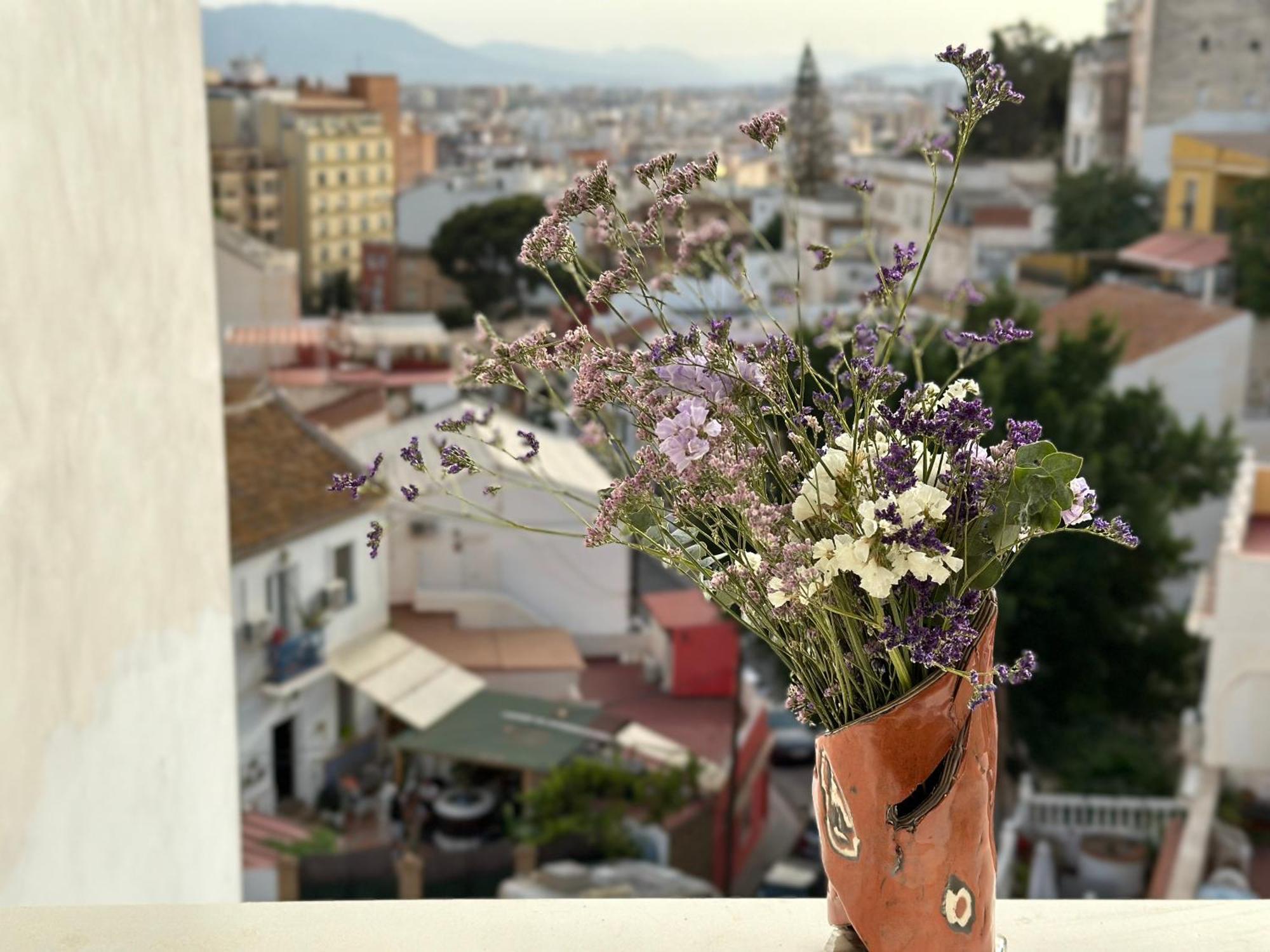 Apartmán Atico Con Solarium Y Bbq Cerca Del Centro 6 Pax Màlaga Exteriér fotografie